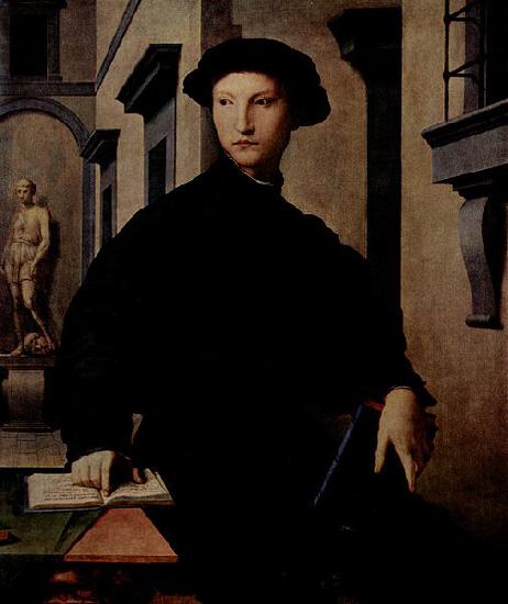 Angelo Bronzino Portrat des Ugolino Martelli. oil painting picture